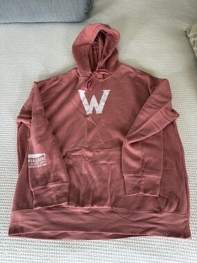 Men's Dusty Rose Hoodie with 'W' Logo